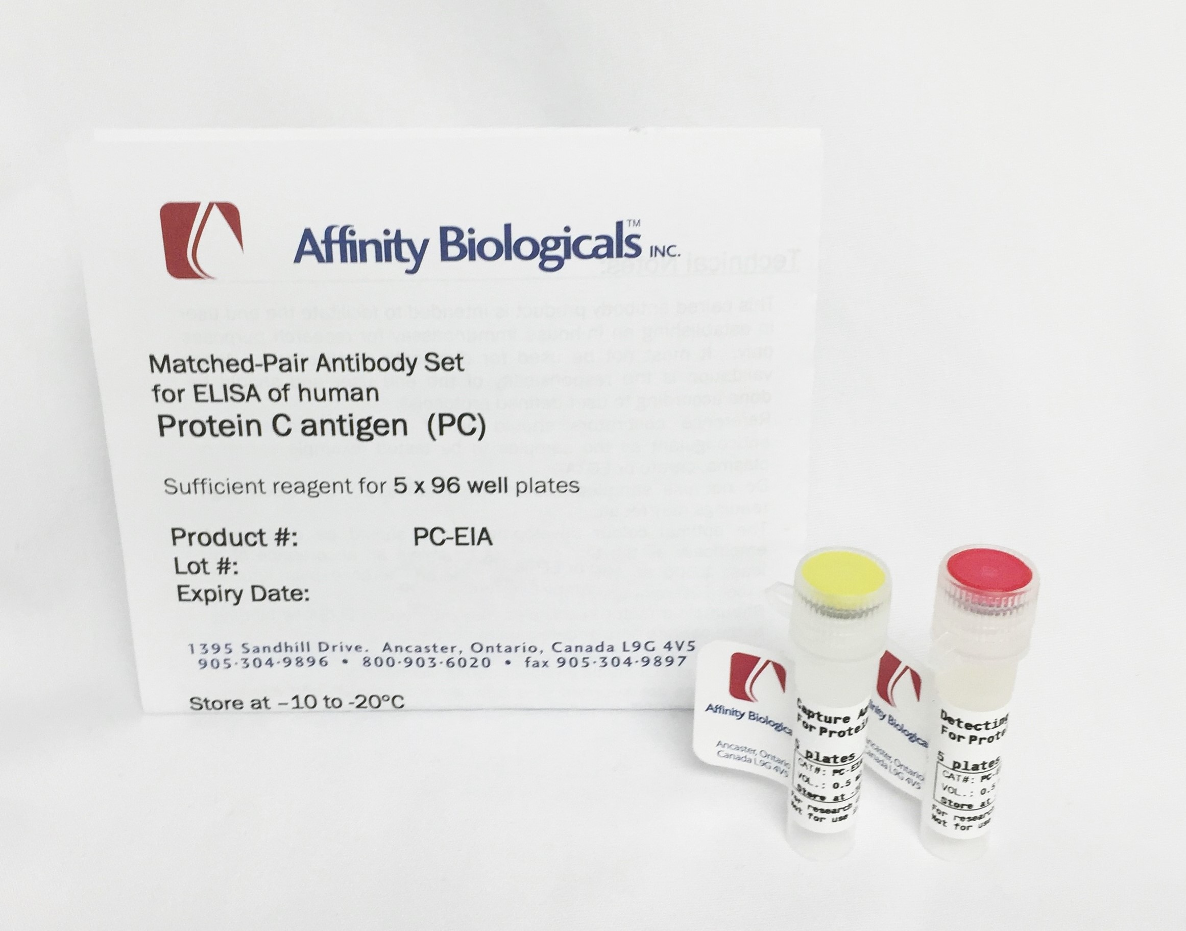 Protein C Paired Antibody Set